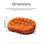 Gebogenes Bubble-Sofa für 2 Personen in Wabenform mit 3D-Textilgewebe fürs Wohnzimmer, Salon oder Apartment