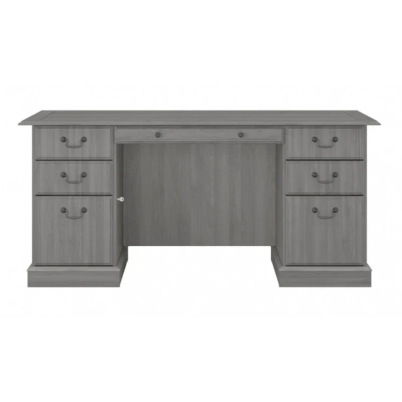 Bush Furniture Saratoga directiebureau met laden en opbergruimte