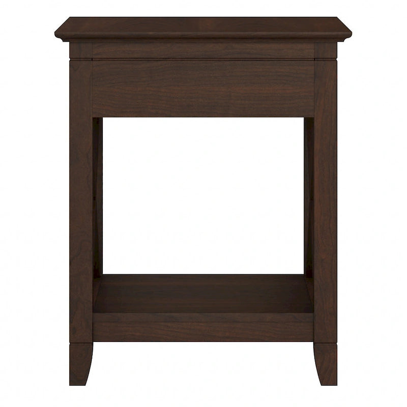 X-Pattern Nightstand with Drawer & Shelf | Multiple Colors | Bedroom Side Table