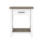 X-Pattern Nightstand with Drawer & Shelf | Multiple Colors | Bedroom Side Table