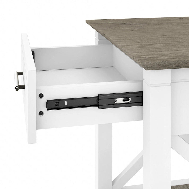 X-Pattern Nightstand with Drawer & Shelf | Multiple Colors | Bedroom Side Table