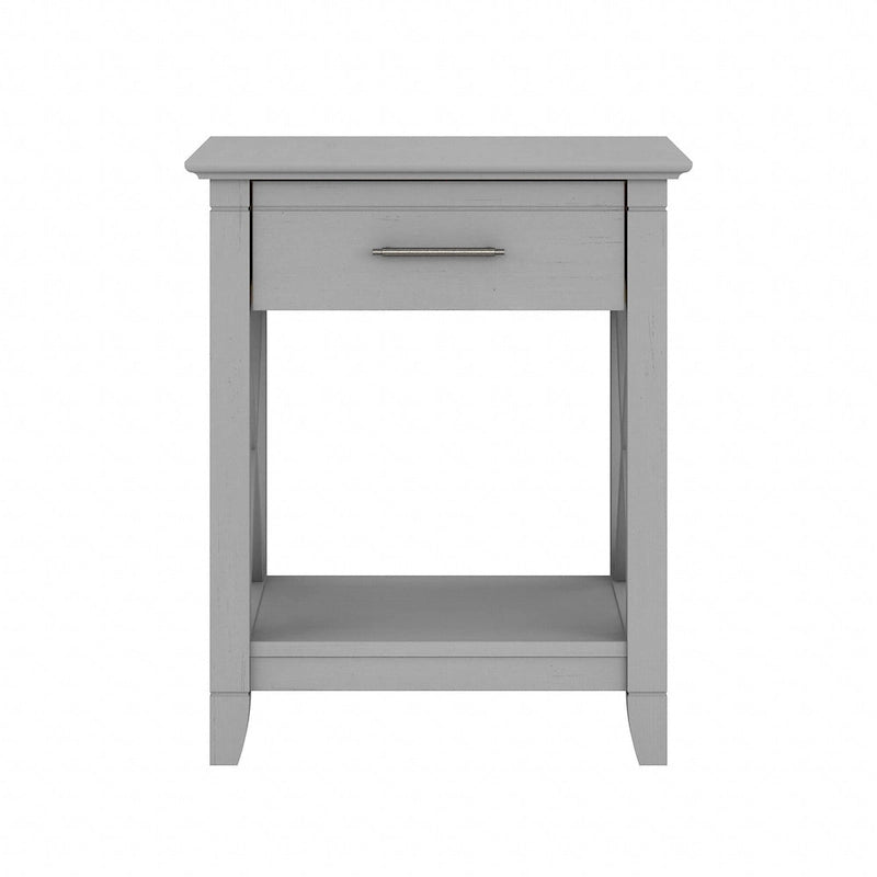 X-Pattern Nightstand with Drawer & Shelf | Multiple Colors | Bedroom Side Table