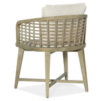 Hooker Furniture Surfrider 26 Wide Coastal Casual Lattice Cane Barrel
