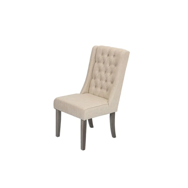 Beste Quality Furniture rustieke uitschuifbare grijze eetkamerset, 9-delig