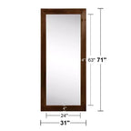 MAYEERTY Brick 01 brauner Raumteiler aus verzinktem Stahl, 72x47x16, 6-teiliger, beidseitiger rostfreier Sichtschutz