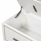 Schuhbank mit abnehmbarem Kissen und verstecktem Stauraum für Ordnung im Eingangsbereich und Wohnzimmer