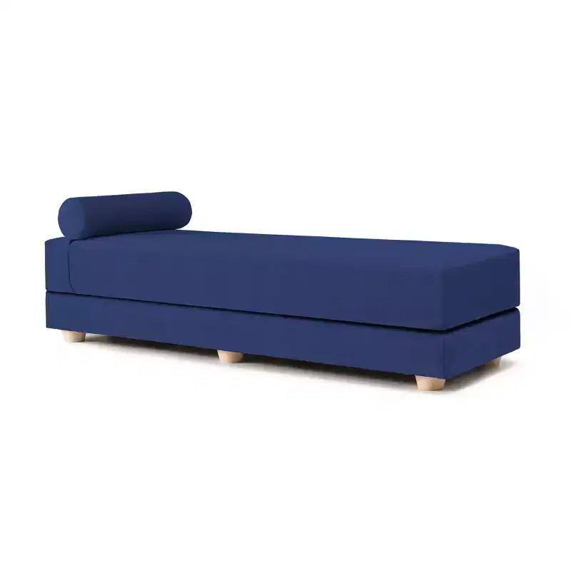 Tagesbett / ausziehbares Schlafsofa in Queen-Size - Microvelvet