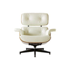 Mid Century Modern Leather Lounge Chair Armchair Recliner