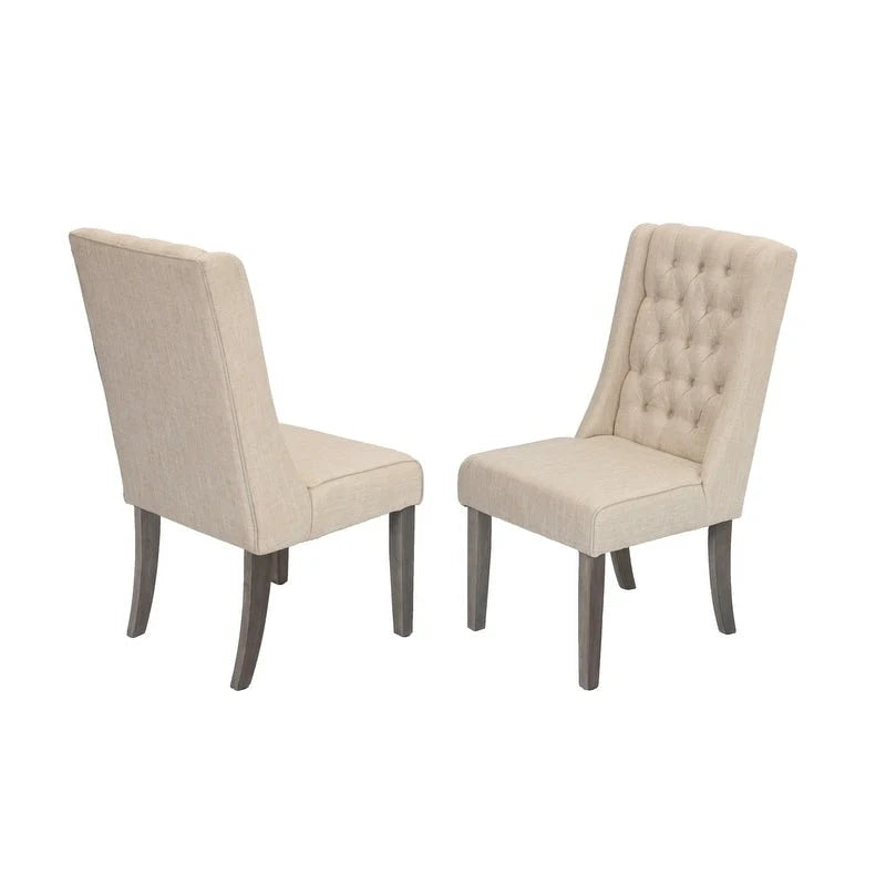 Beste Quality Furniture rustieke uitschuifbare grijze eetkamerset, 9-delig