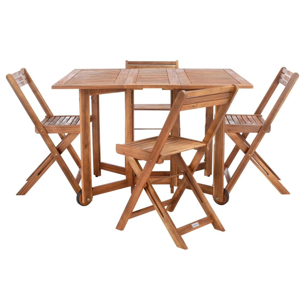 SAFAVIEH Brandy set da pranzo da esterno da 5 pezzi - 43Wx35Dx29H
