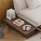 JASIWAY Modernes Sofa aus Massivholz mit Bezug aus Baumwollleinen