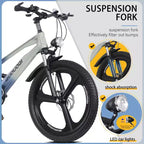 NAYSAYE 20-Zoll-Mountainbike für Kinder mit 7-Gang-Schaltung und Rahmen aus Magnesiumlegierung für Jungen und Mädchen von 8-12 Jahren, 57.09*21.65*29.92