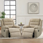2er-Set klassische, traditionelle manuelle Relaxsessel