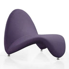 Fauteuil d’appoint en mélange de laine