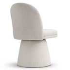 Set di 6 sedie da pranzo moderne girevoli a 360 e senza braccioli, con base a piedistallo, eleganti sedie d'accento per cucina, sala da pranzo o ufficio-Panipeachy