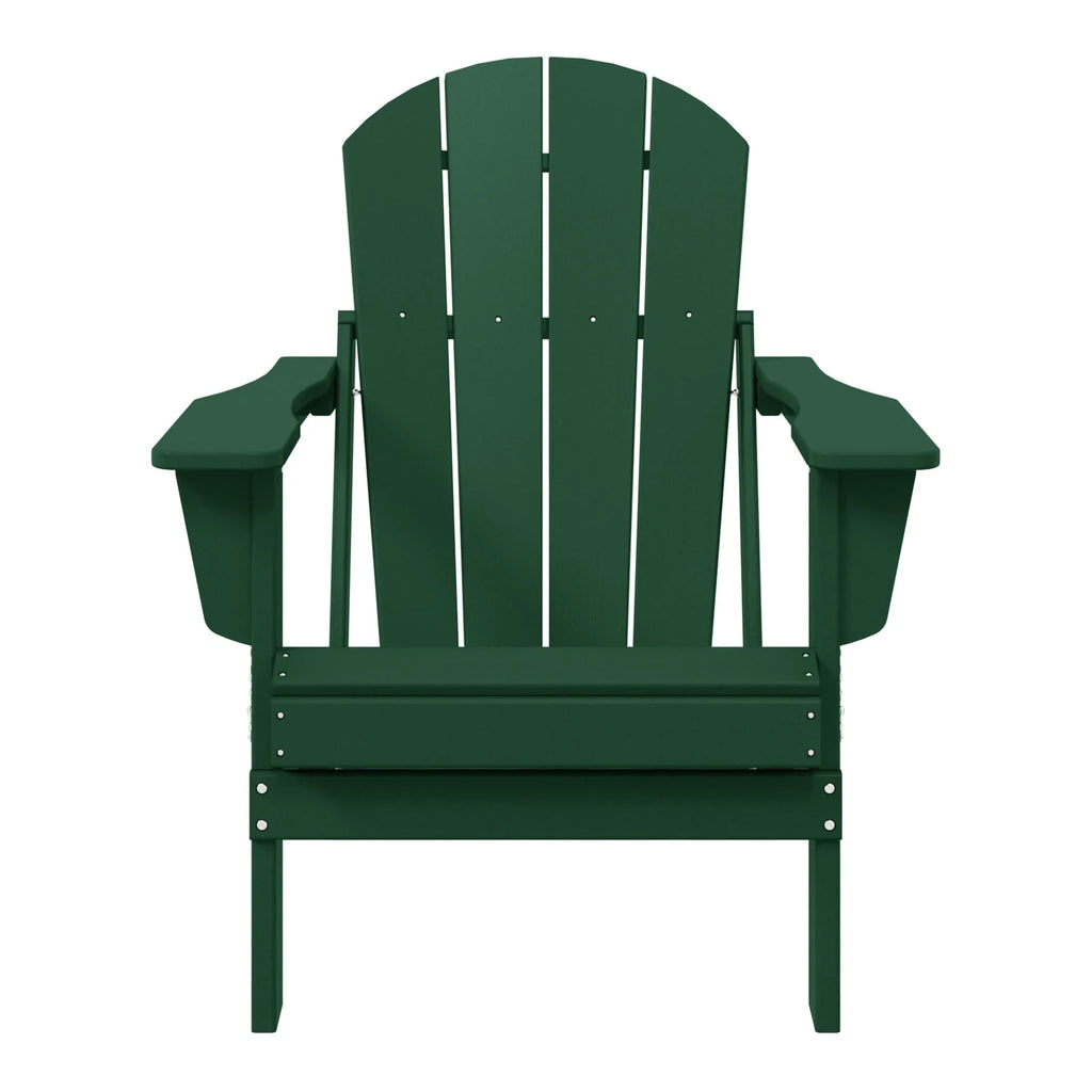 Polytrends Laguna Adirondack-Klappstuhl für die Terrasse, lichtecht und wetterbeständig