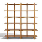Christopher Knight Home Elliot moderne houten open boekenkast met 6 niveaus