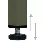 Guarda-roupa vidaXL verde azeitona 35.4x19.7x70.9 em aço