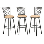 Sgabelli girevoli regolabili in altezza Simple Living Alyssa (set da 3)