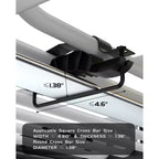Global Heavy Duty Roof Rack Cargo Basket  Steel Construction, 200 lbs Capacity, Large Luggage Carrier for SUVs, Cars, Trucks