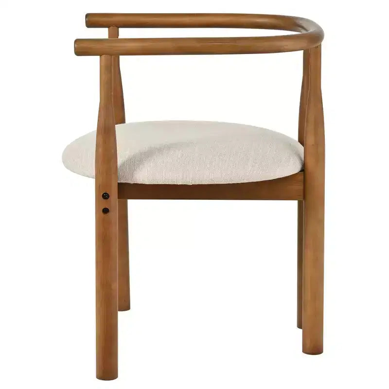 Ensemble de table à manger ovale 7 pièces pour 6 personnes, grande table familiale de cuisine de 71' avec 6 chaises rembourrées, noyer - Christopher Knight Home