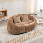 Sitzsack-Sessel aus Chenille, lässiges Sofa