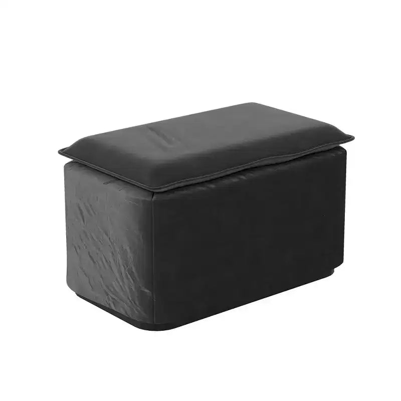 Whisen Schlafsofa aus Samt, 3-in-1, King Size, ausziehbar und umwandelbar, mit beweglichem Ottomanen, gestepptes Design