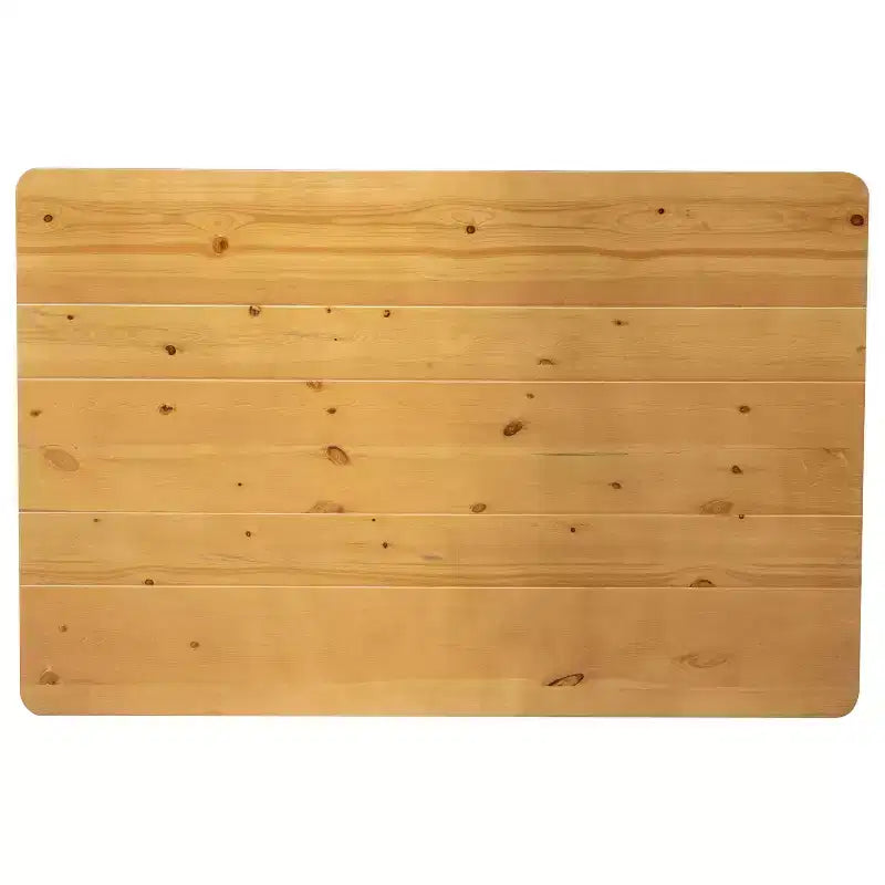 Flash Furniture rechthoekige boerderij-eettafel van massief grenenhout, 46 x 30