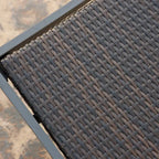 Conjunto de 4 espreguiçadeiras de exterior para pátio Deco em alumínio
