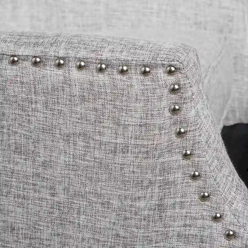Ohrensessel mit Kippfunktion, gepolstert, klassischer Stil, Akzentmöbel fürs Wohnzimmer