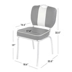 Simple Living Raleigh retro-eetset met 5 delen