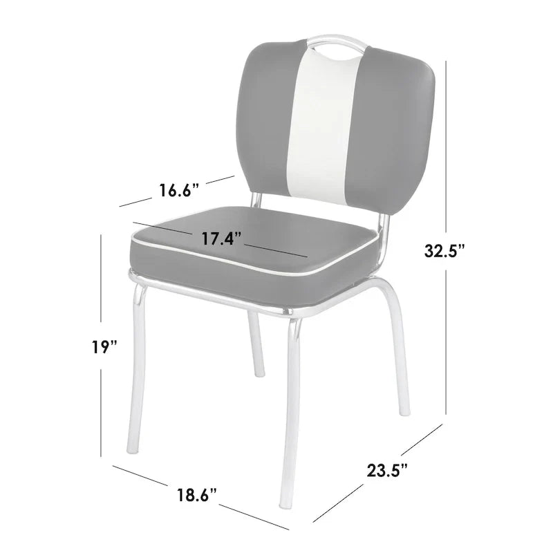 Simple Living Raleigh retro-eetset met 5 delen