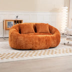Sitzsack-Sessel aus Chenille, lässiges Sofa