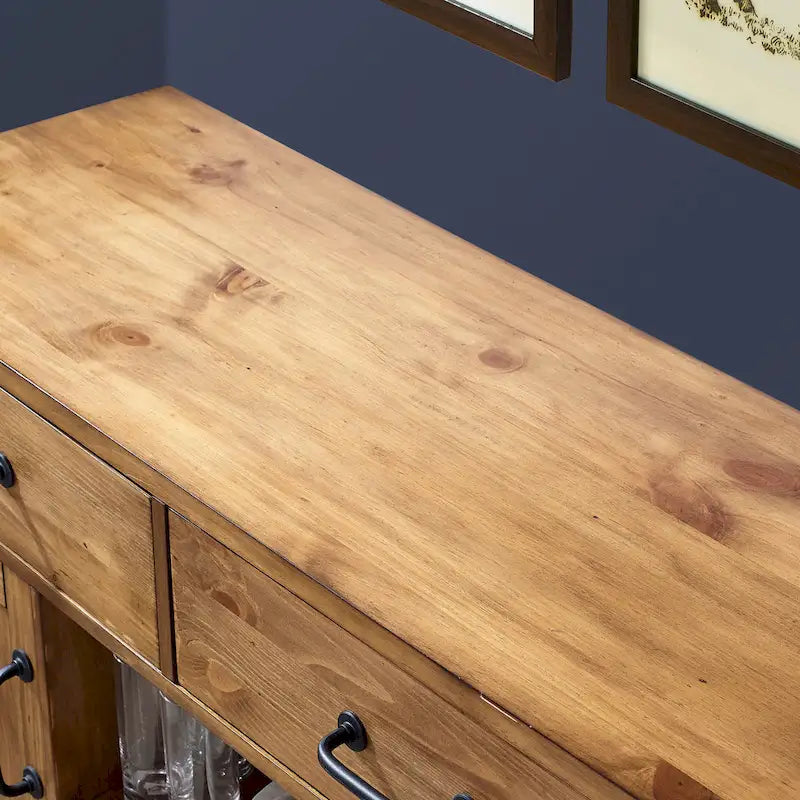 Crosley Roots buffetkast met naturel afwerking - 52  W x 18  D x 36  H