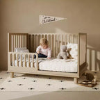 Storkcraft Sicily Deluxe 3-in-1 ombouwbaar babybed met uitvalbeveiliging voor peuters