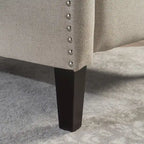 Ohrensessel mit Kippfunktion, gepolstert, klassischer Stil, Akzentmöbel fürs Wohnzimmer