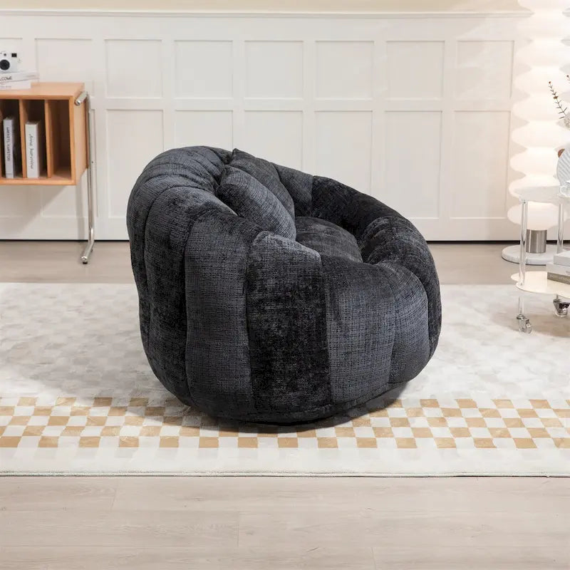 Sitzsack-Sessel aus Chenille, lässiges Sofa