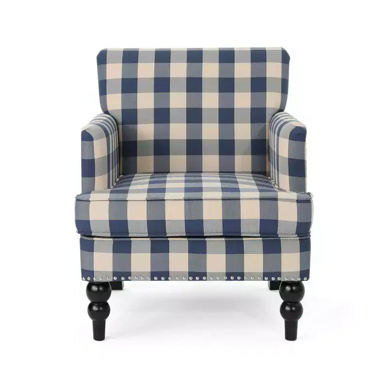 Christopher Knight Home Harrison moderner Clubsessel mit Stoffbezug und Ziernägeln