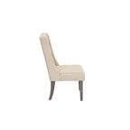 Beste Quality Furniture rustieke uitschuifbare grijze eetkamerset, 9-delig