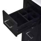 30 Badezimmer-Waschtischunterschrank mit einem Waschbecken, Schrank und 3 Schubladen ??Schwarz / Blau / Grün / Indigo / Weiß