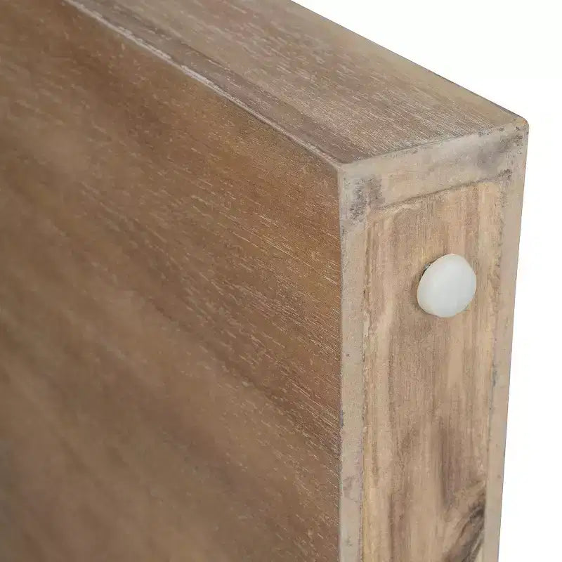 Whisen rustieke consoletafel, haltafel of bijzettafel met geribbelde ladefront