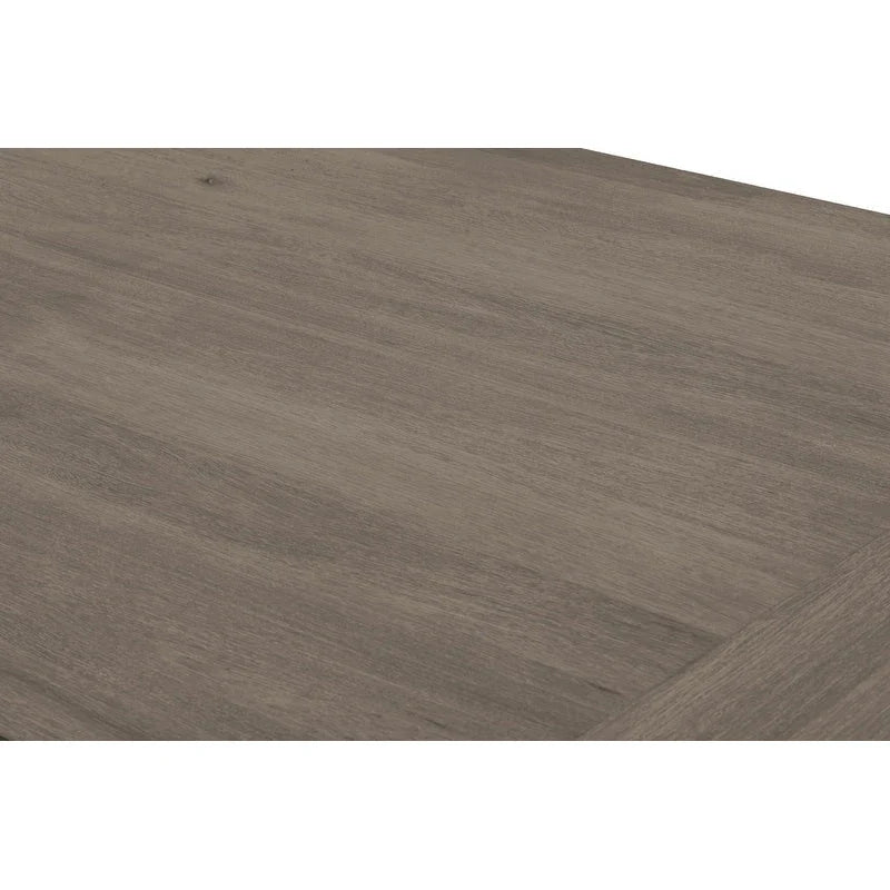 Beste Quality Furniture rustieke uitschuifbare grijze eetkamerset, 9-delig