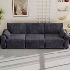 Dyonery Modular Corduroy Sectional Sofa with Washable Covers