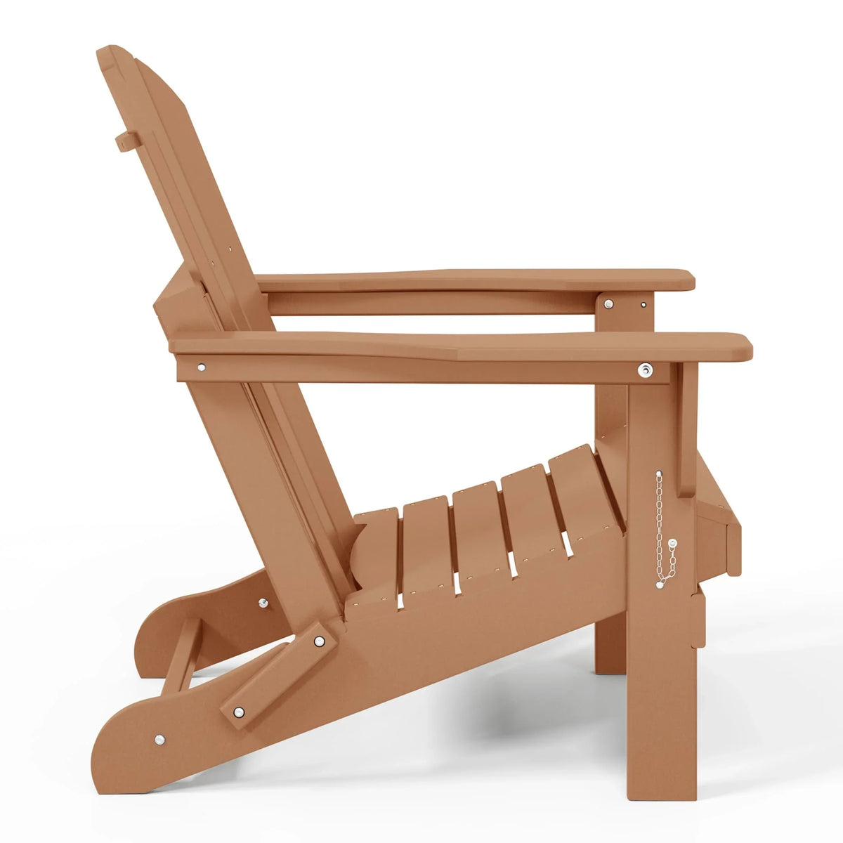 Polytrends Laguna Adirondack-Klappstuhl für die Terrasse, lichtecht und wetterbeständig