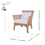 Tatum Rattan-Akzentstuhl