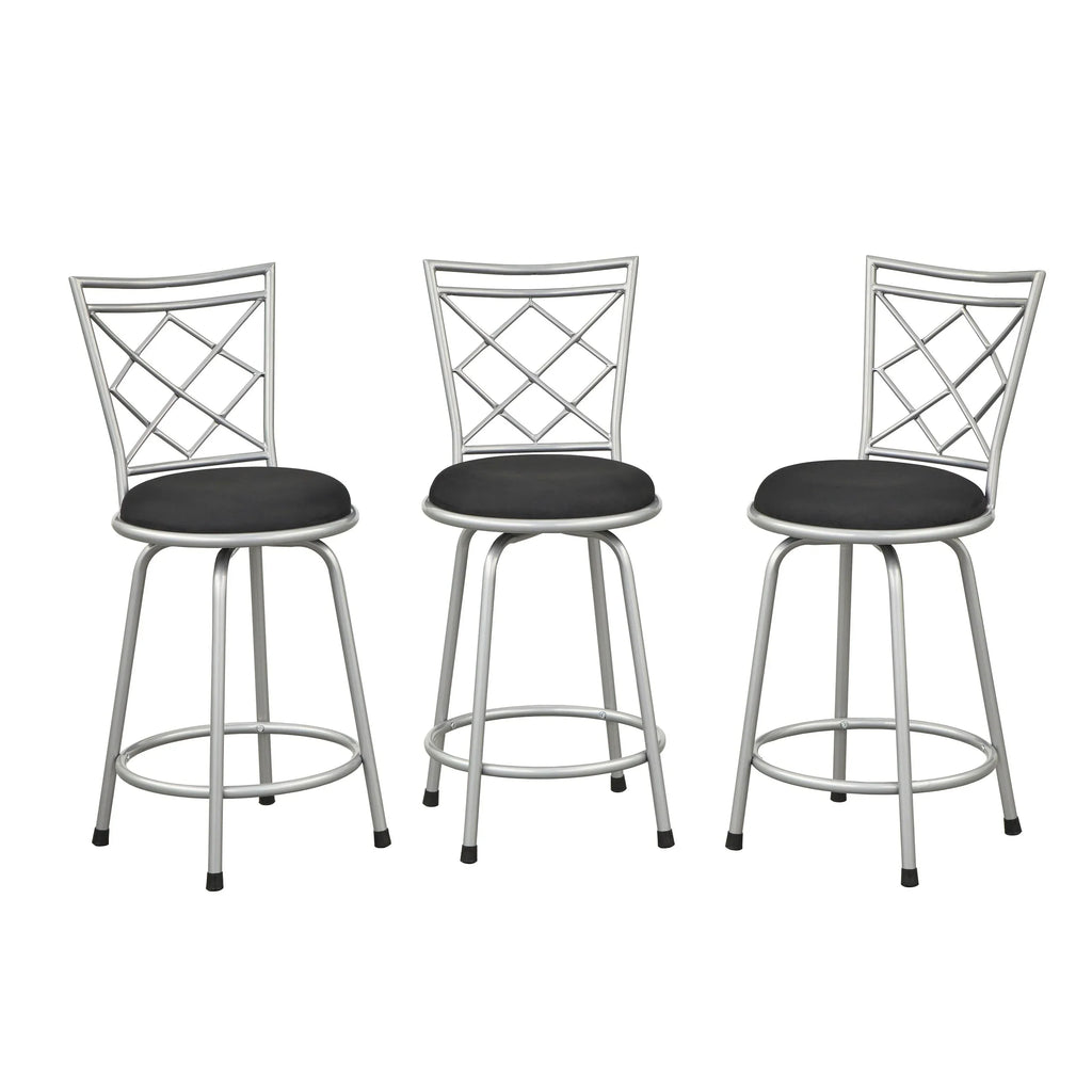 Sgabelli girevoli regolabili in altezza Simple Living Alyssa (set da 3)