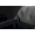 Aufbewahrungsbank fürs Schlafzimmer am Fußende des Bettes, Samt-Ottomane mit gerollten Armlehnen, langes Sofa