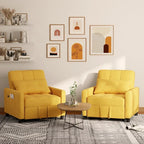 Sofá-cama ajustável 3 em 1, sofá-cadeirão extensível, cama dobrável convertível para sala de estar