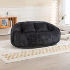 Sitzsack-Sessel aus Chenille, lässiges Sofa