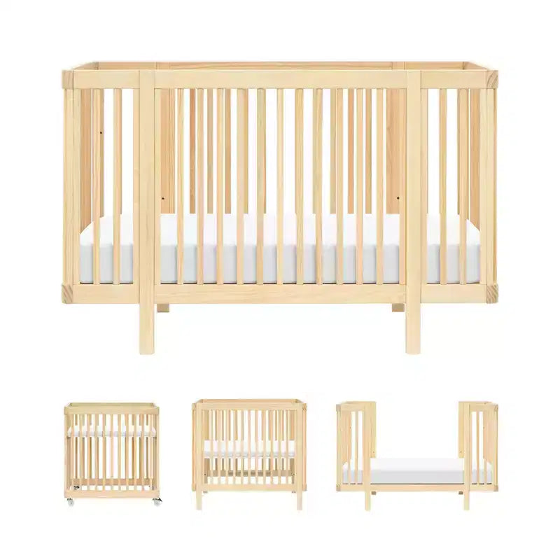 Berço convertível Babyletto Pogo 8 em 1 com kits de conversão para todas as fases